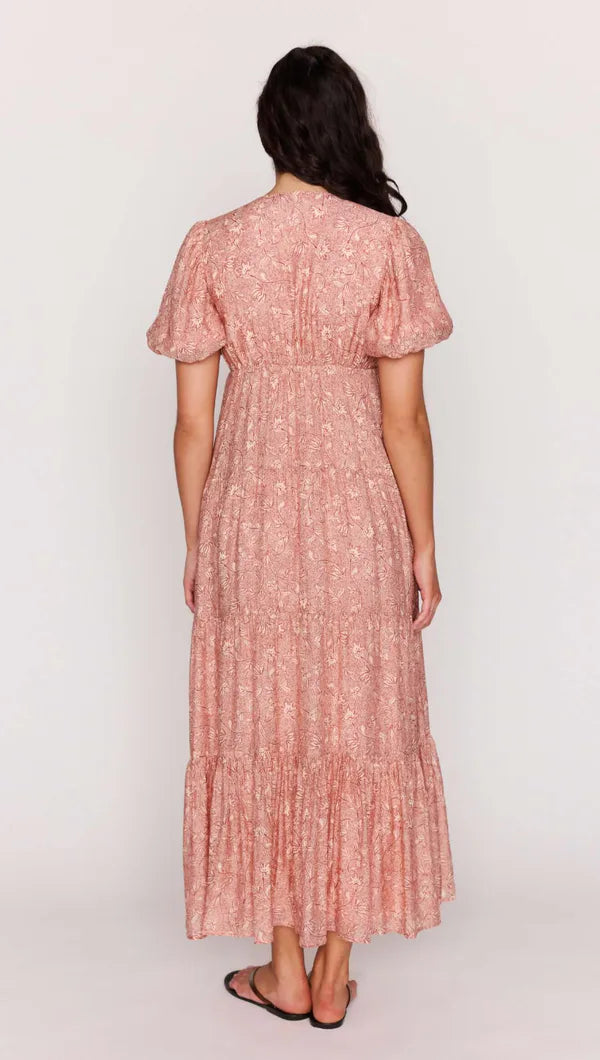 Mink Pink Yasmin Tiered Maxi Dress