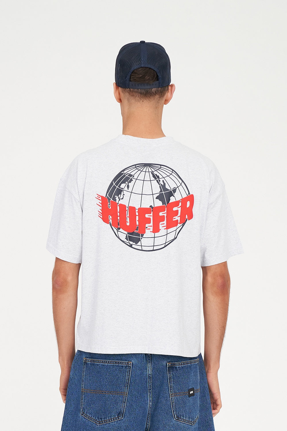 Huffer Block Crop Tee 220/Airhuffer