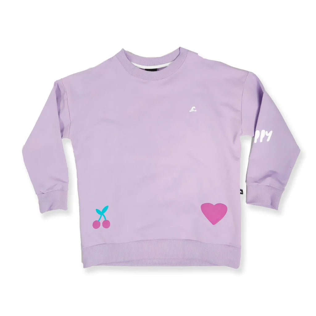 Hello Stranger Girls Mermaid Crew Lavender