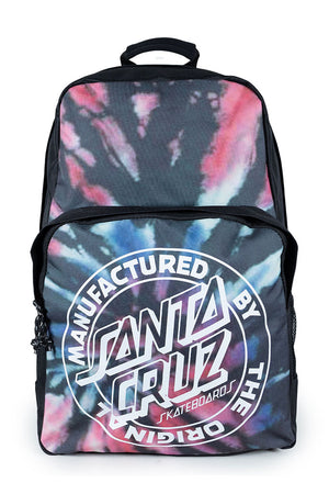 Santa Cruz Mfg Dot Backpack Multi Tie Dye