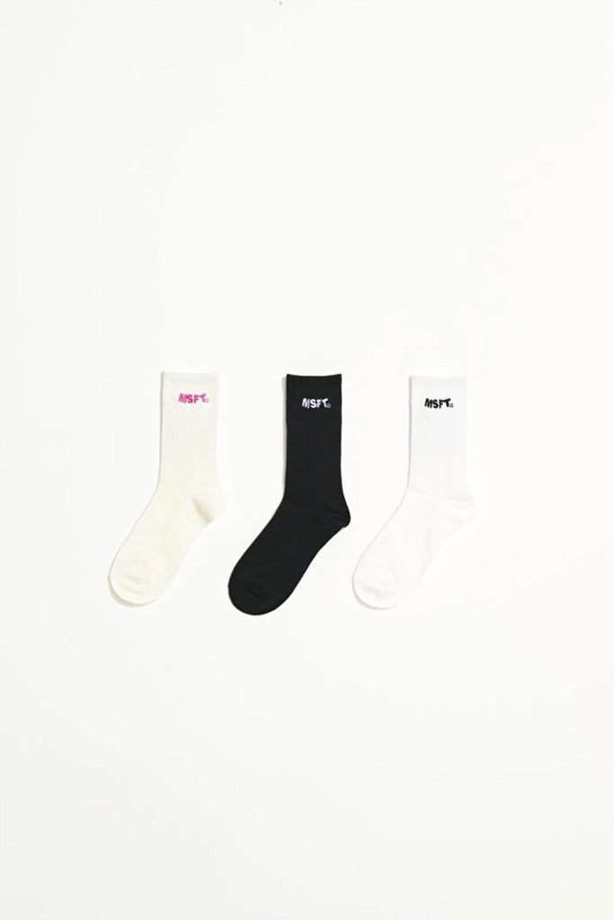 Misfit Devod Hemp Wmns 3Pk Sock Multi Coloured