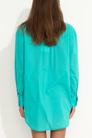 Misfit Asatoma OS Shirt Turquoise