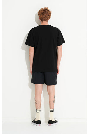 Misfit Bold And Starving 50-50 SS Tee Washed Black