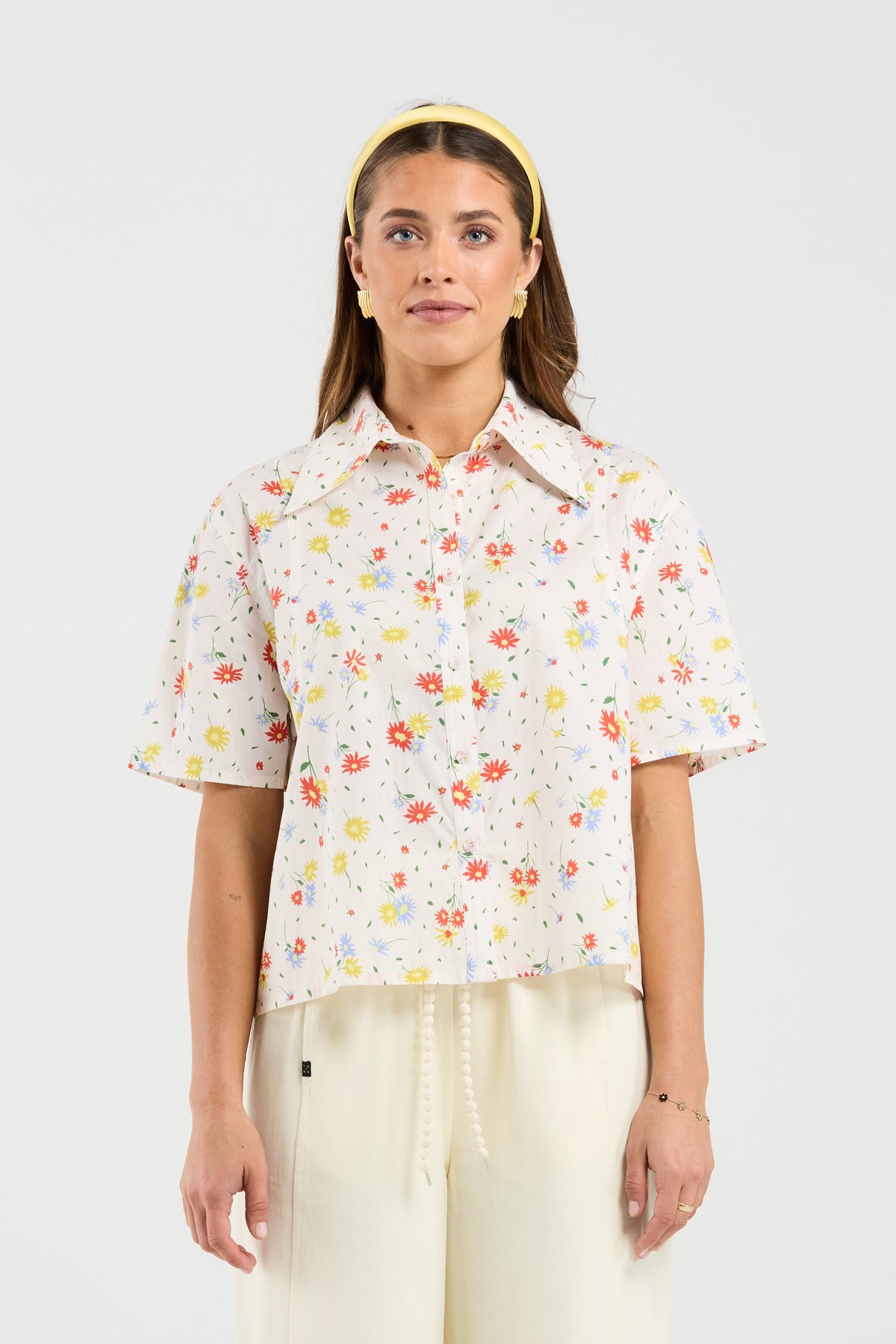 Thing Thing Mon Shirt - Wildflower Pop