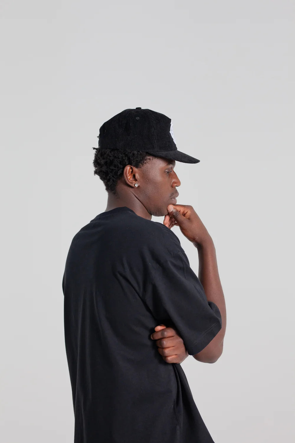 Crate Mono Box Fit T-Shirt Black