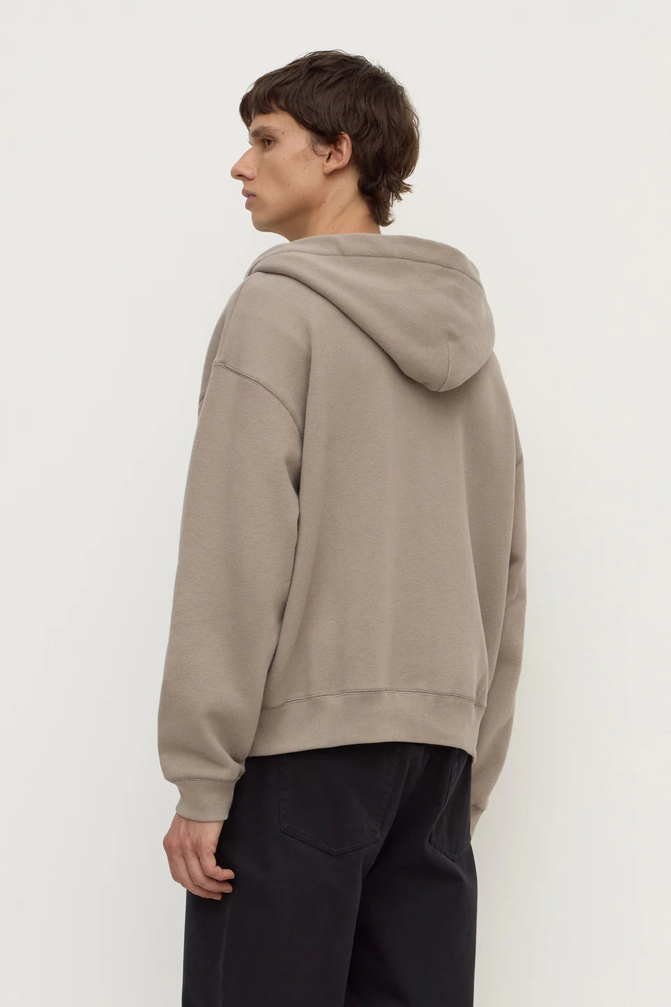 Assembly Newport Fleece Zip Through Ash Grey