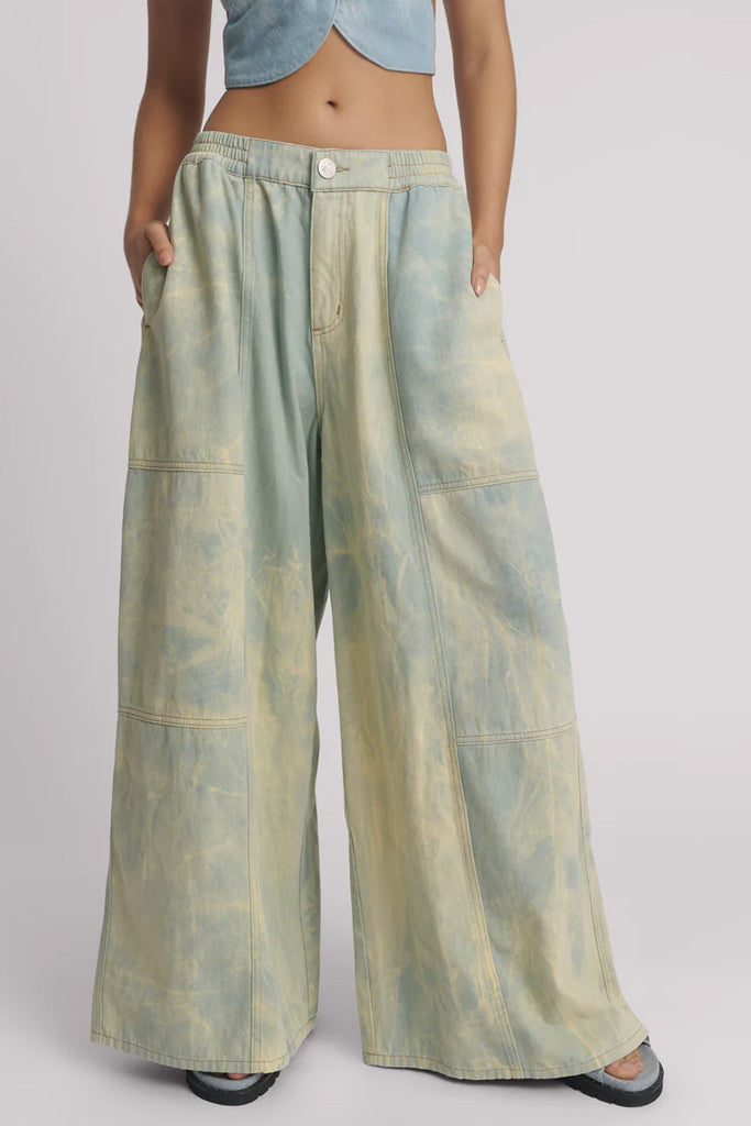 One Teaspoon Aruba Sky Palazzo Jeans