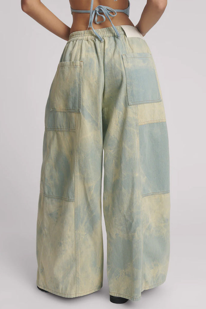 One Teaspoon Aruba Sky Palazzo Jeans