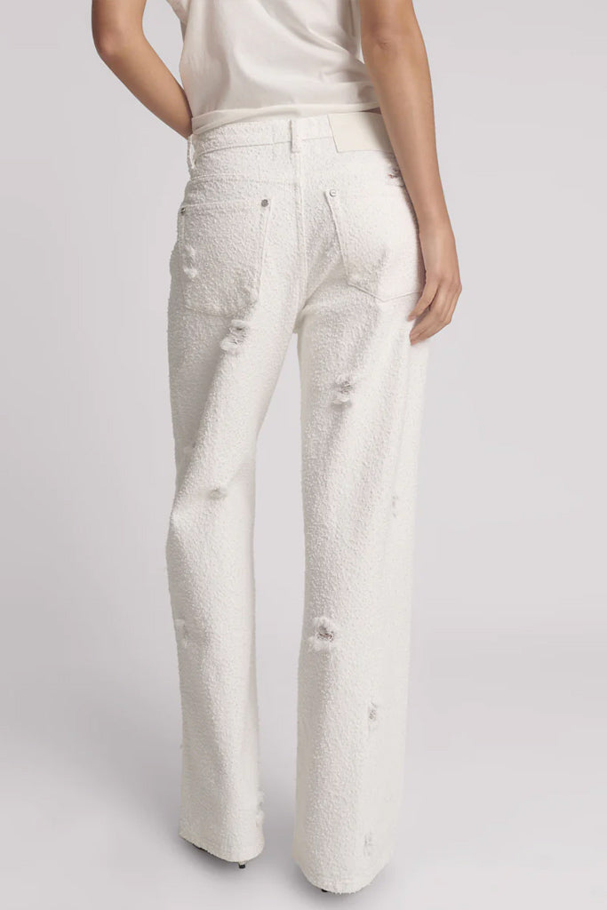 One Teaspoon Textured White Jackson Jeans