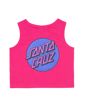Santa Cruz Other Dot Chest Crop Tank Pink