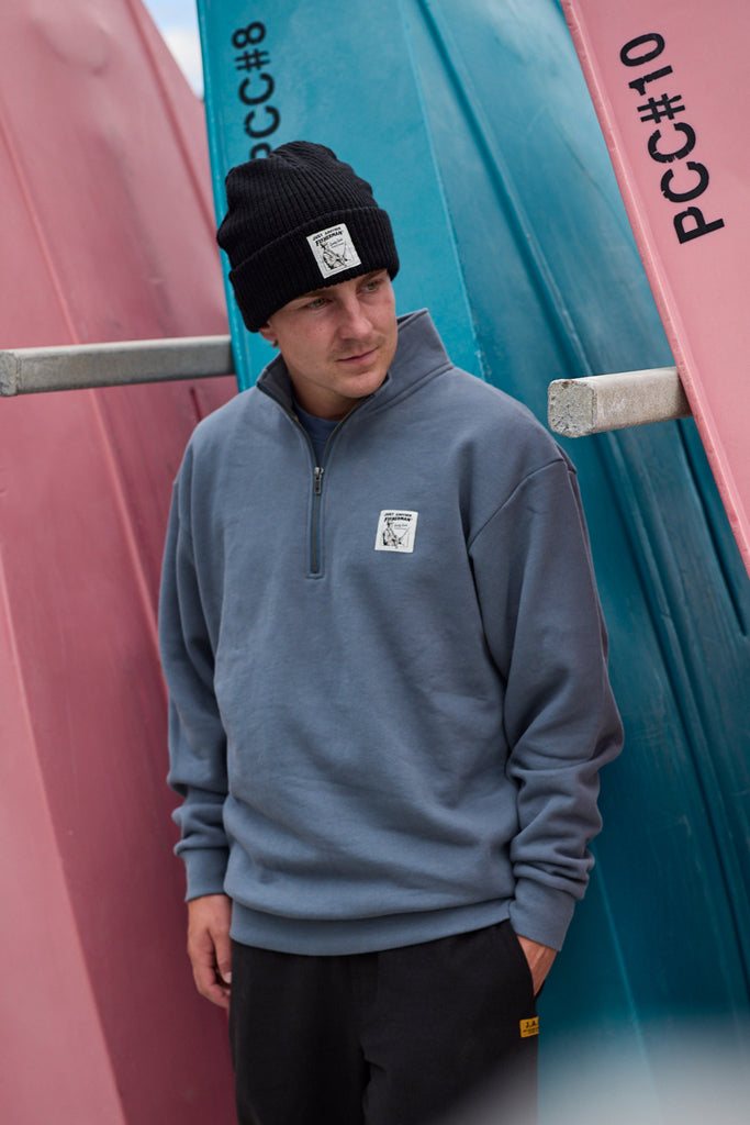 Just Another Fisherman Quality Goods Beanie Black