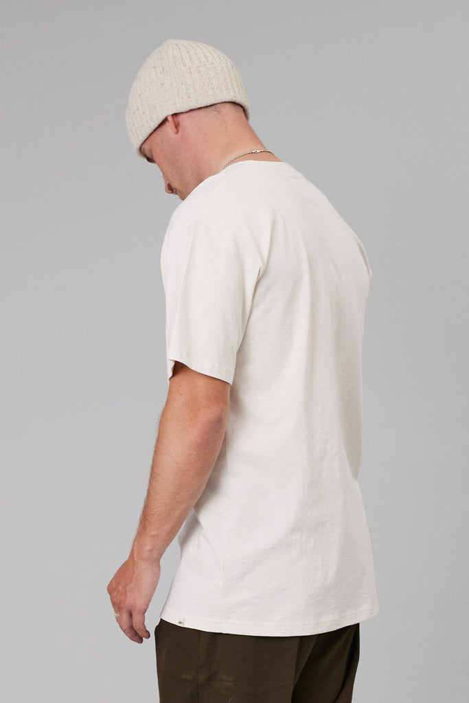 Just Another Fisherman Quality Goods Sea Tee Antique White