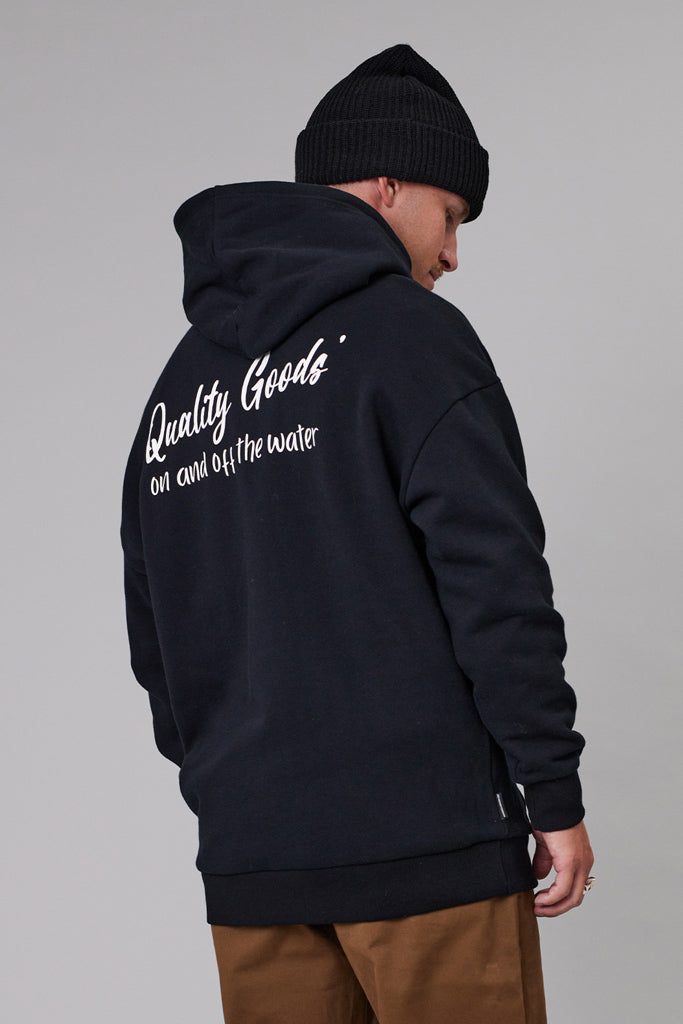 Just Another Fisherman Quality Goods South Hood Black