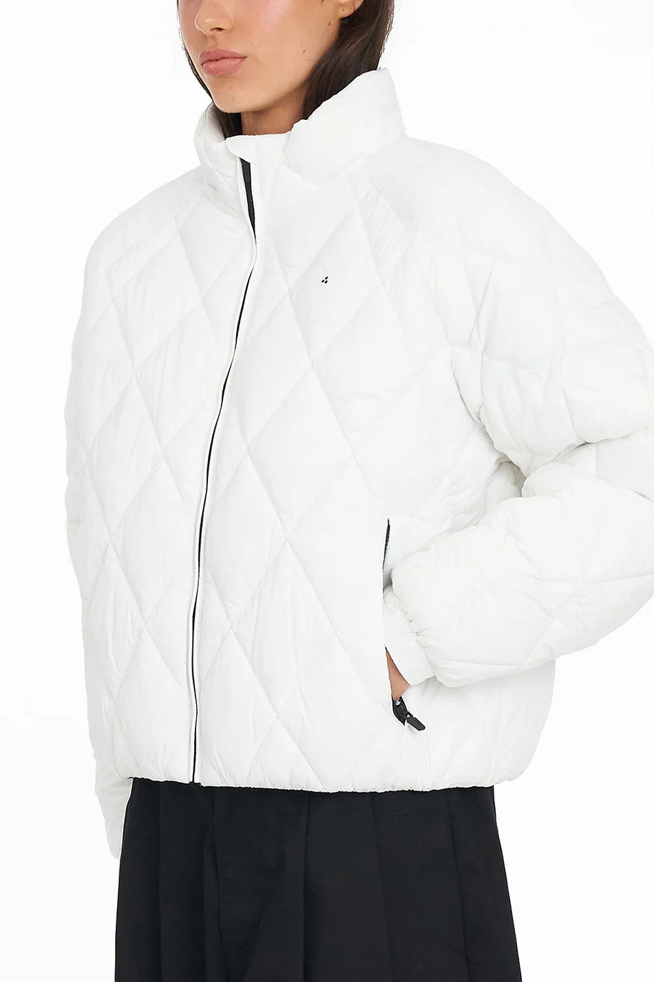 Huffer Quilted Loft Jacket White