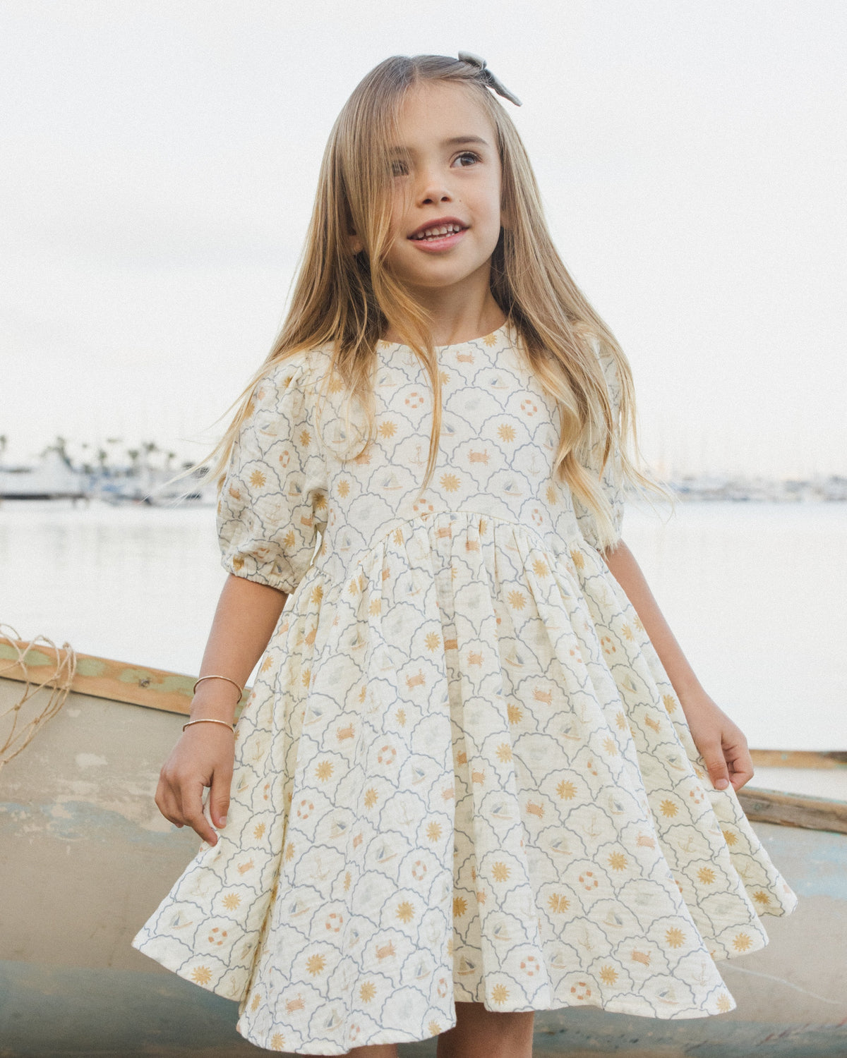 Rylee + Cru Rose Dress Nautical