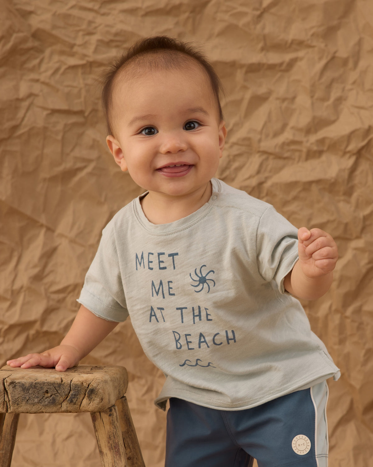 Rylee + Cru Raw Edge Tee Meet Me At The Beach