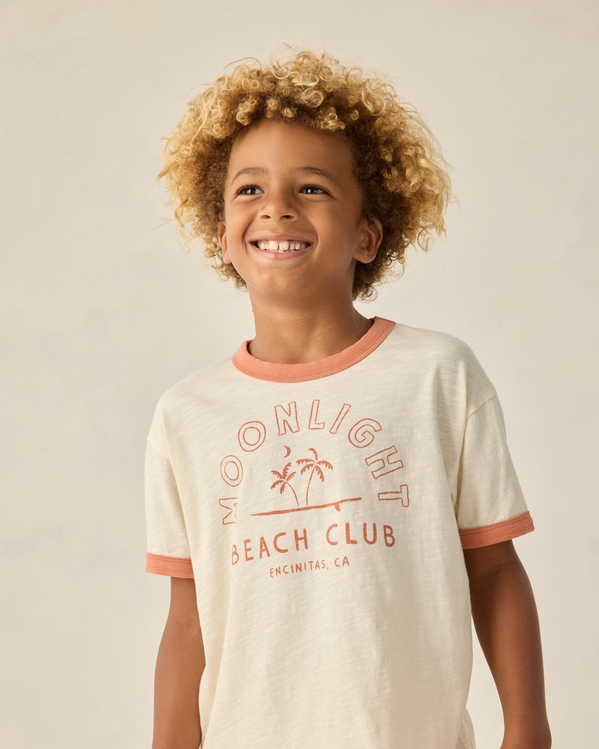 Rylee + Cru Ringer Tee Moonlight