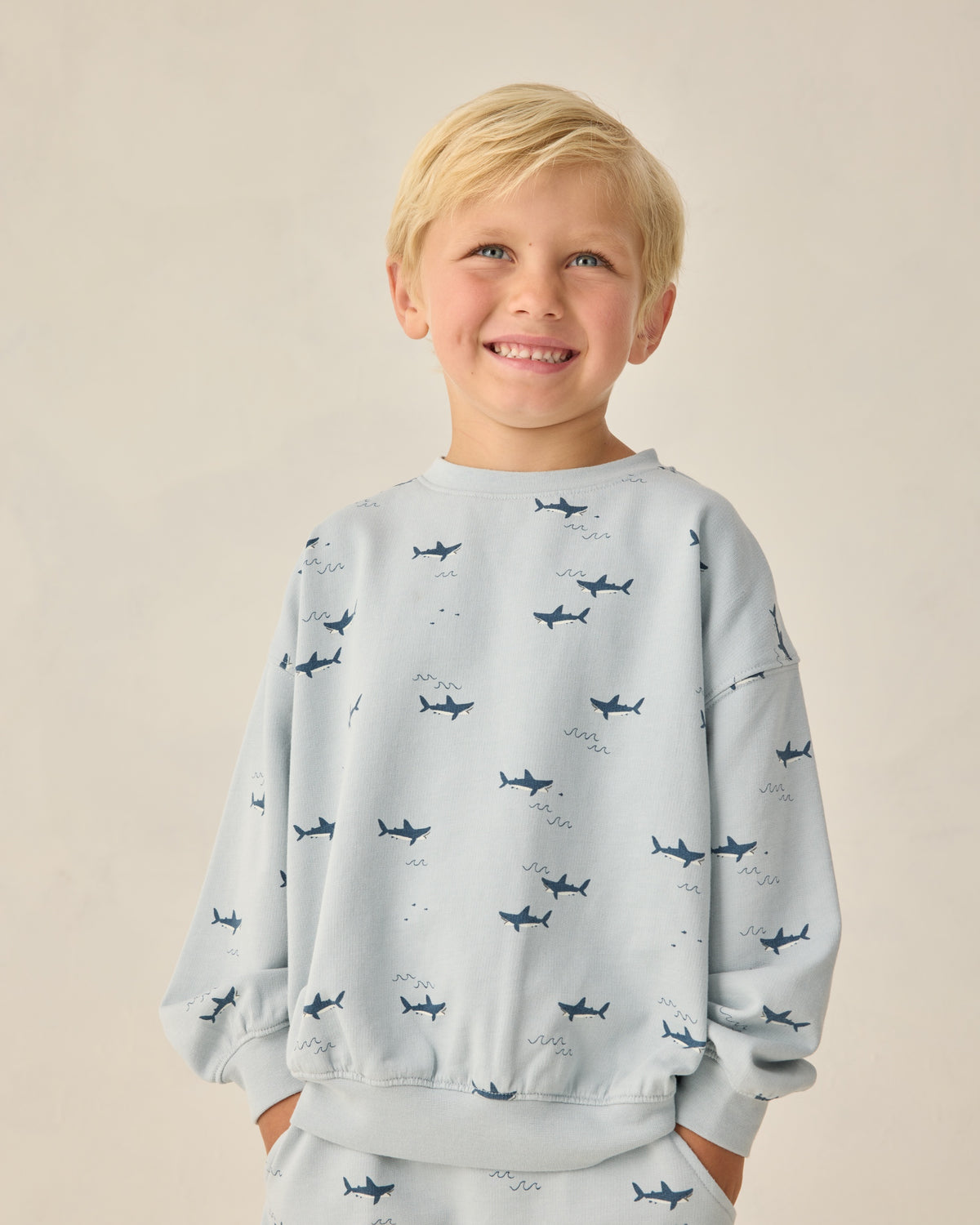 Rylee + Cru Sweatshirt Sharks
