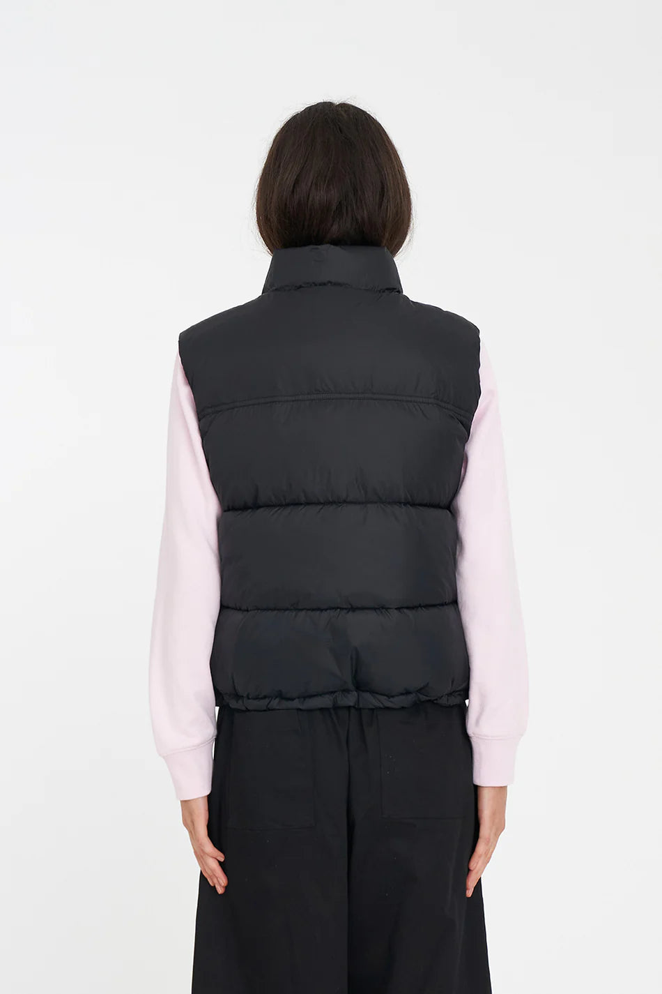 Huffer Womens Rider Puffer Vest Black