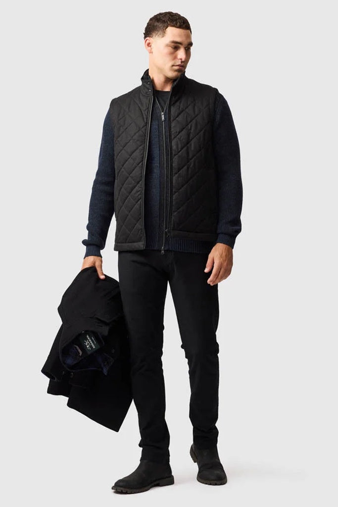 Rodd & Gunn Jervois Vest · Nero