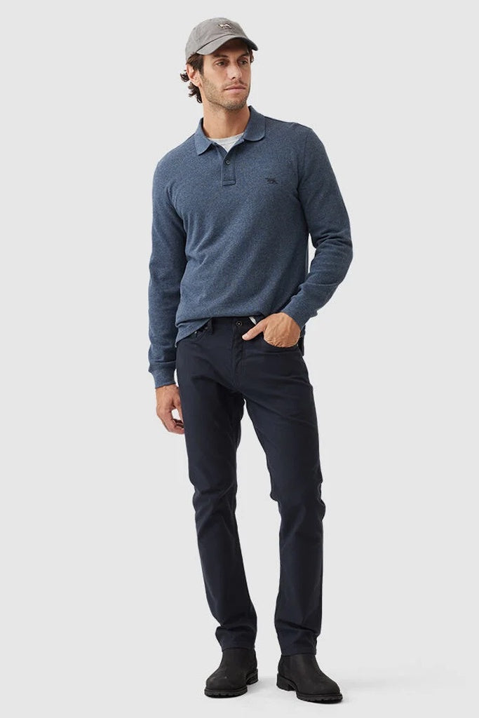 Rodd & Gunn Ls Gunn Polo · Marine