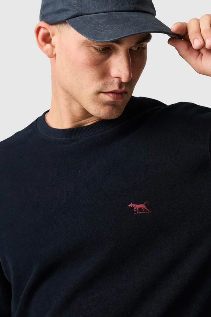 Rodd & Gunn Gunn Crew Neck Sweat · Deep Sea
