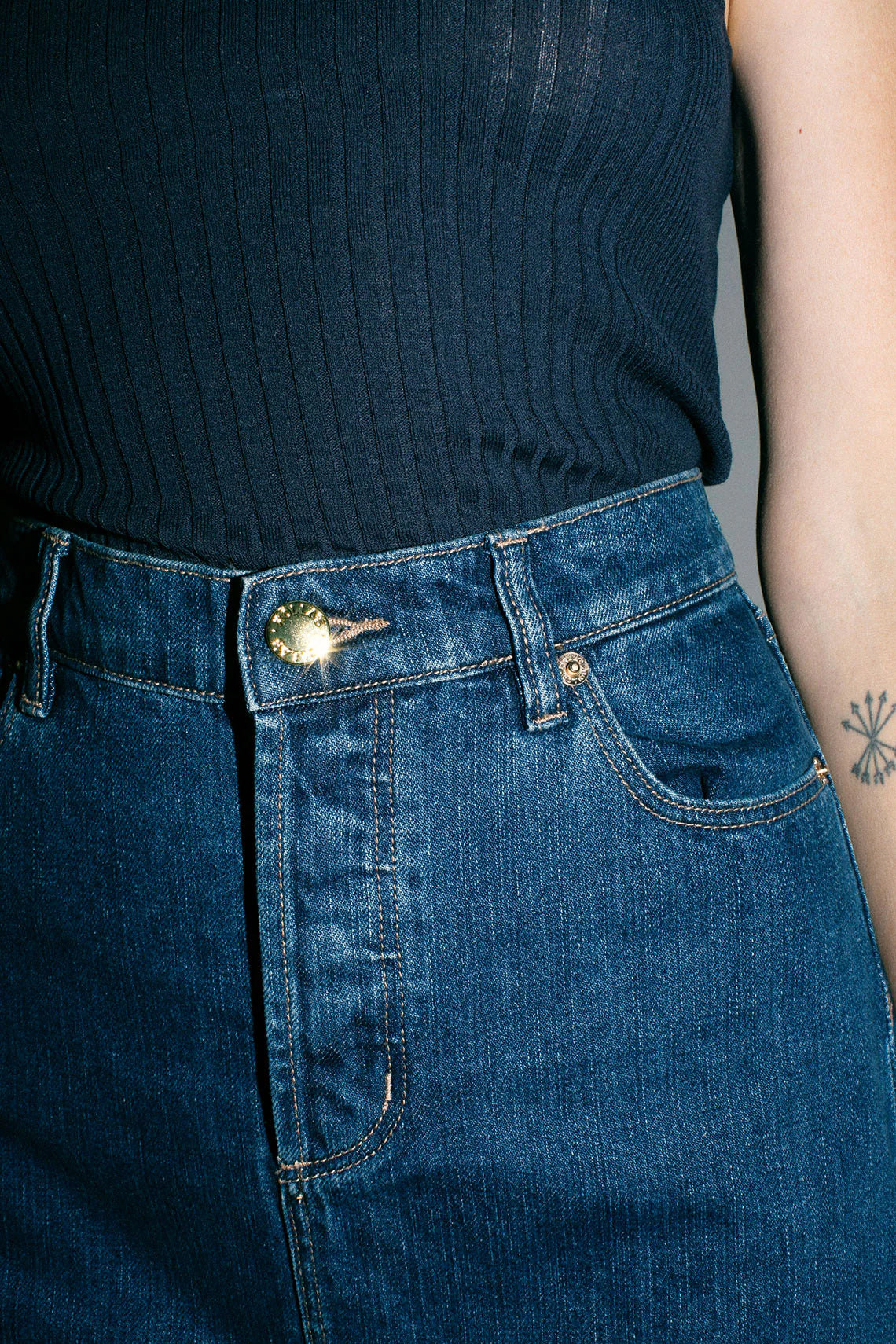 Rollas 90s Relaxed Mini Pacific Blue