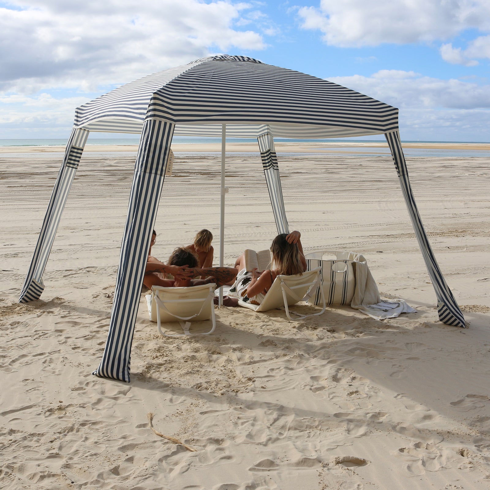 Sunnylife Beach Cabana Marine Stripe