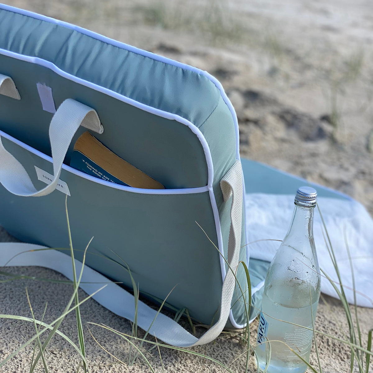 Sunnylife Take Anywhere Folding Chair Sea Sage