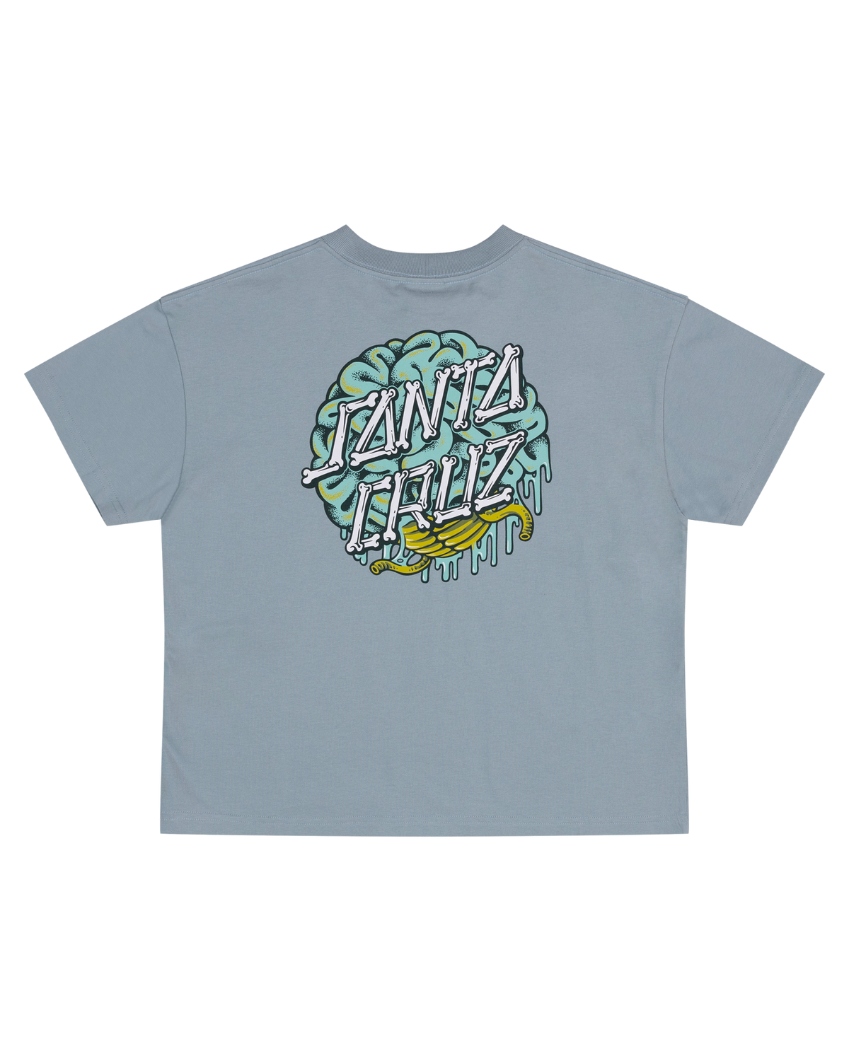 Santa Cruz Brain Dot Centre Tee Slate