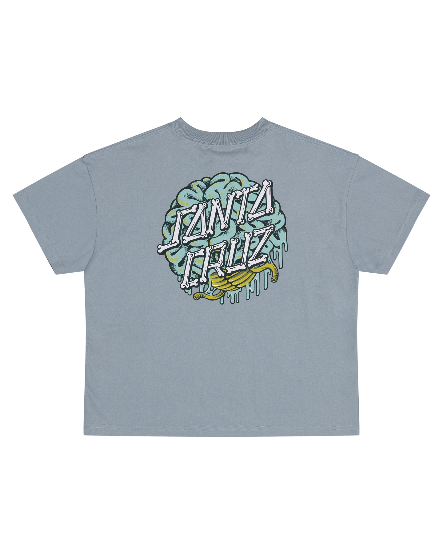 Santa Cruz Brain Dot Centre Tee Slate