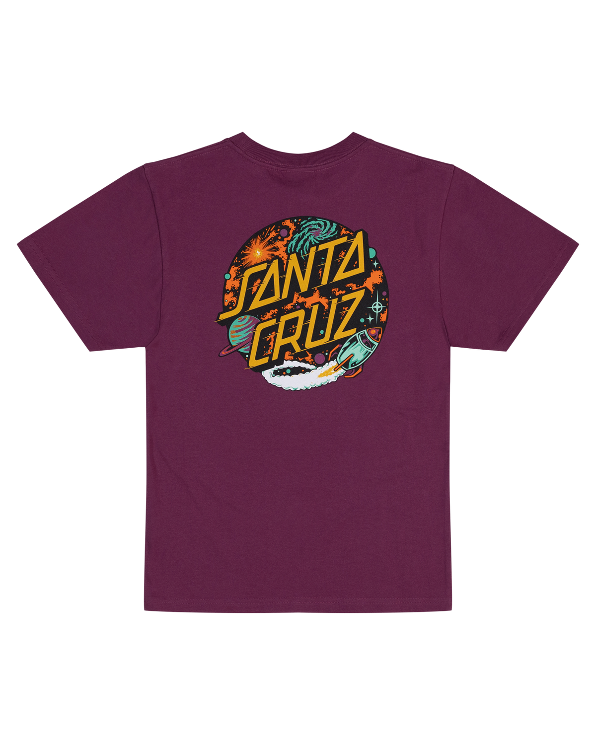 Santa Cruz Space Dot Rocket Tee, Short Sleeve Regular Fit