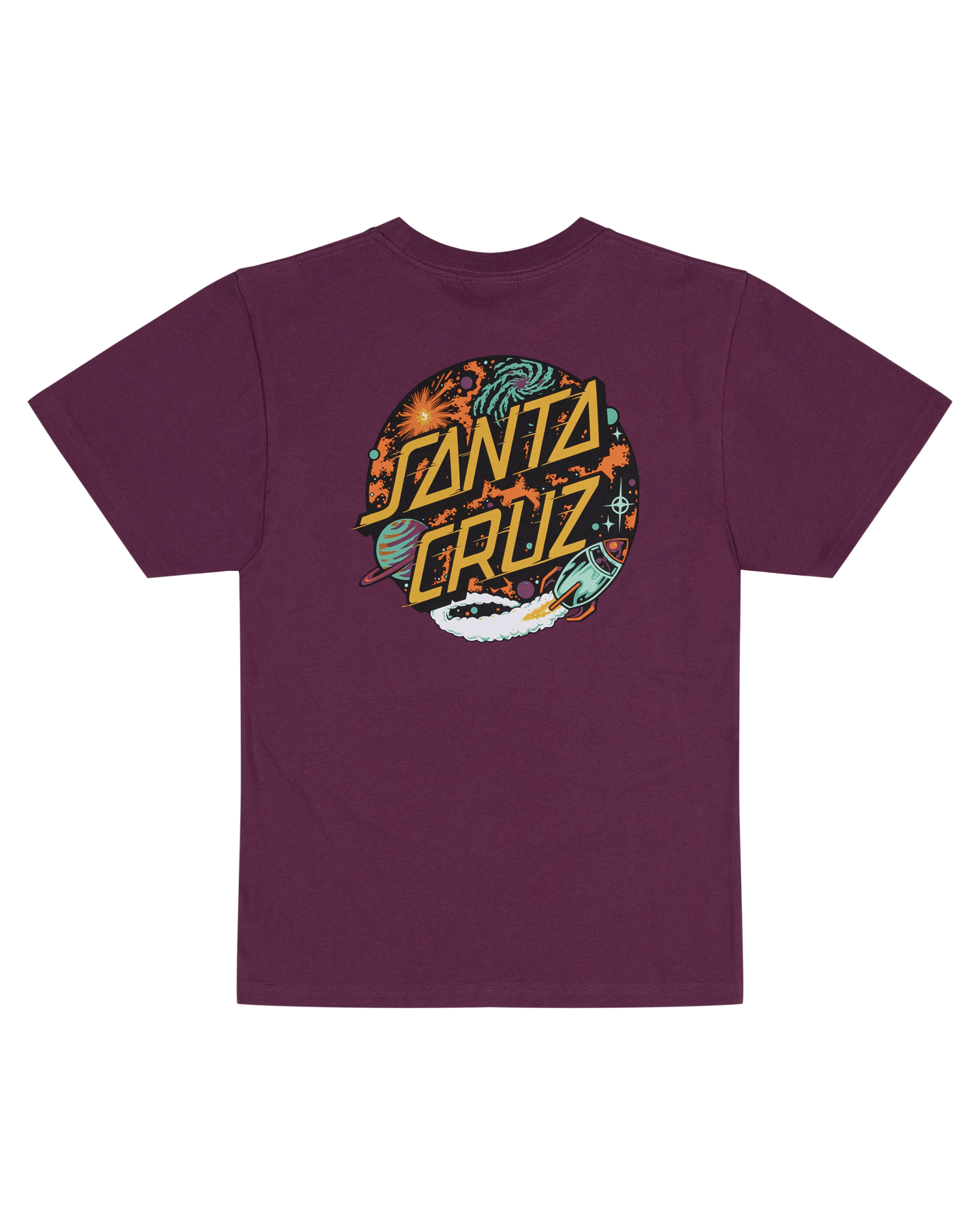 Santa Cruz Space Dot Rocket Tee, Short Sleeve Regular Fit
