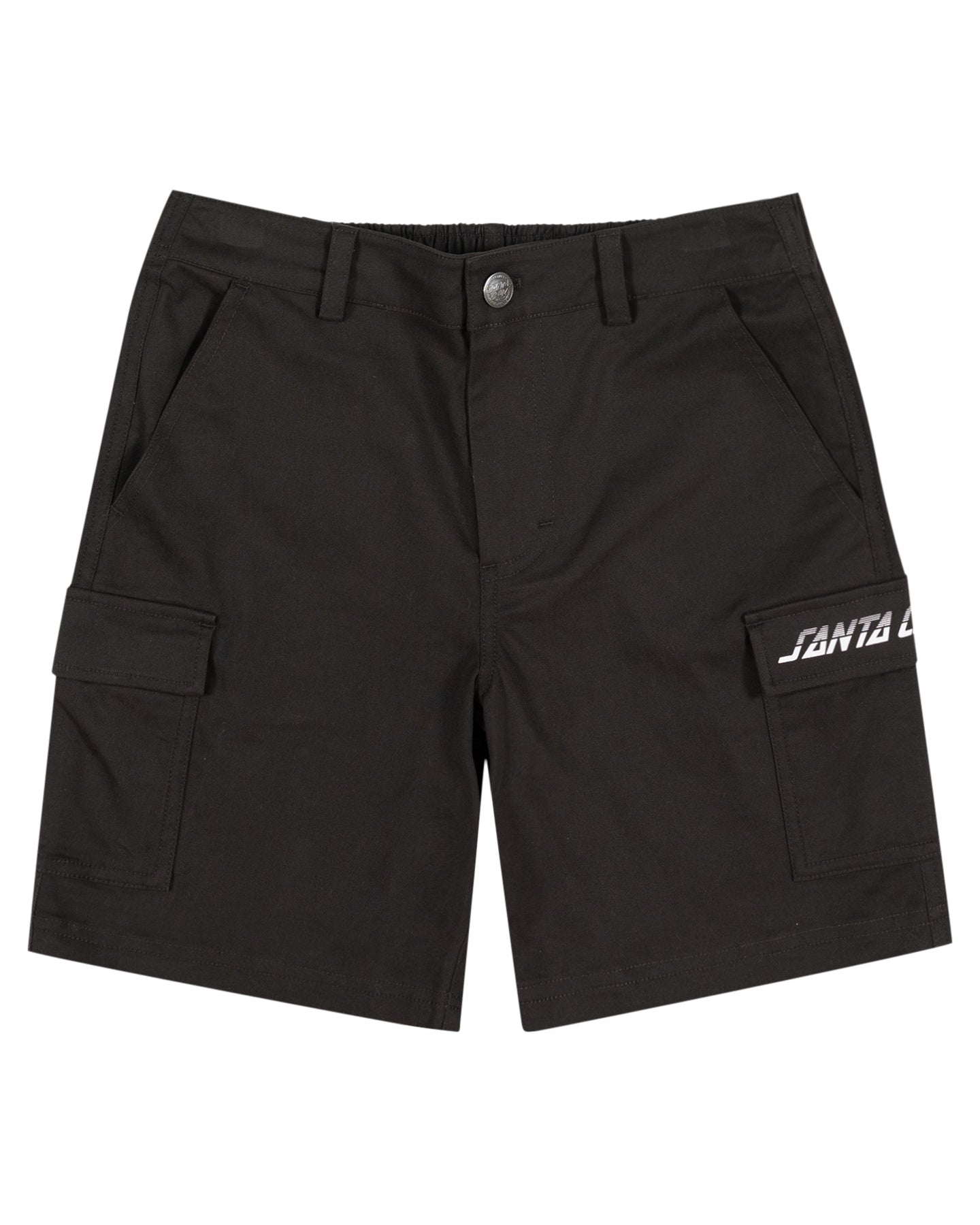 Santa Cruz Youth Single Split Strip Cargo Short Onyx