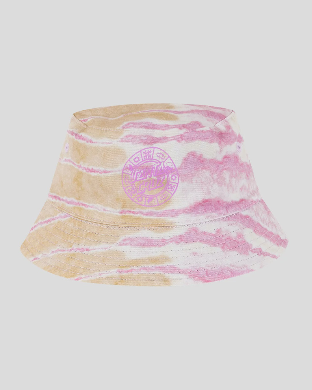 Santa Cruz Youth Strange Check Dot Reversible Bucket Hat