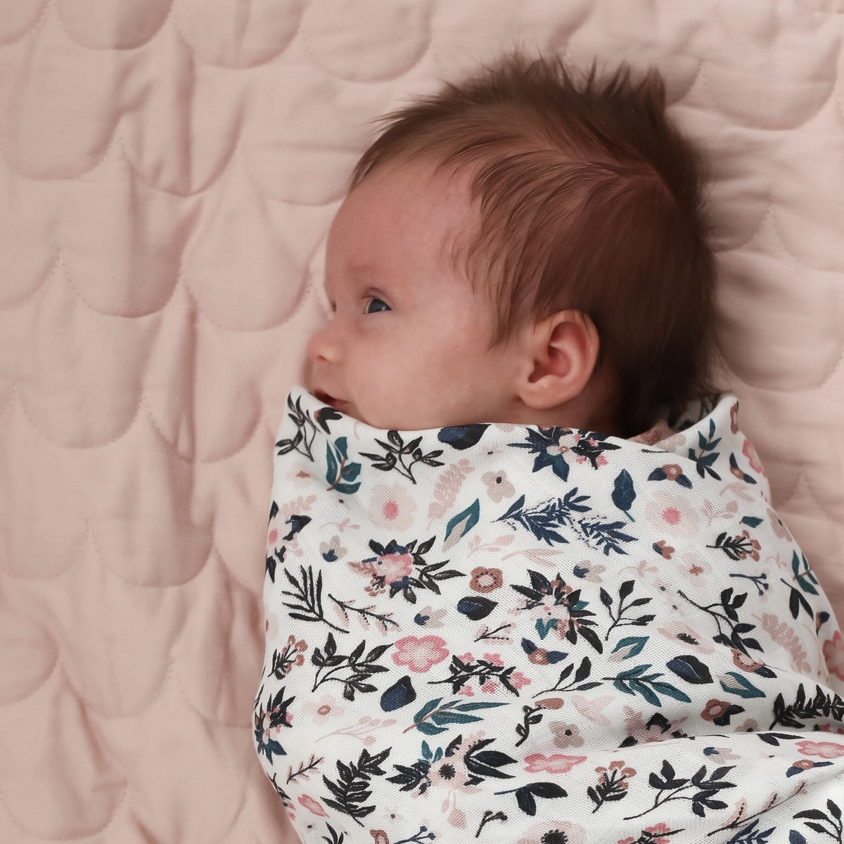 Burrow and Be Petite Clementine muslin wrap