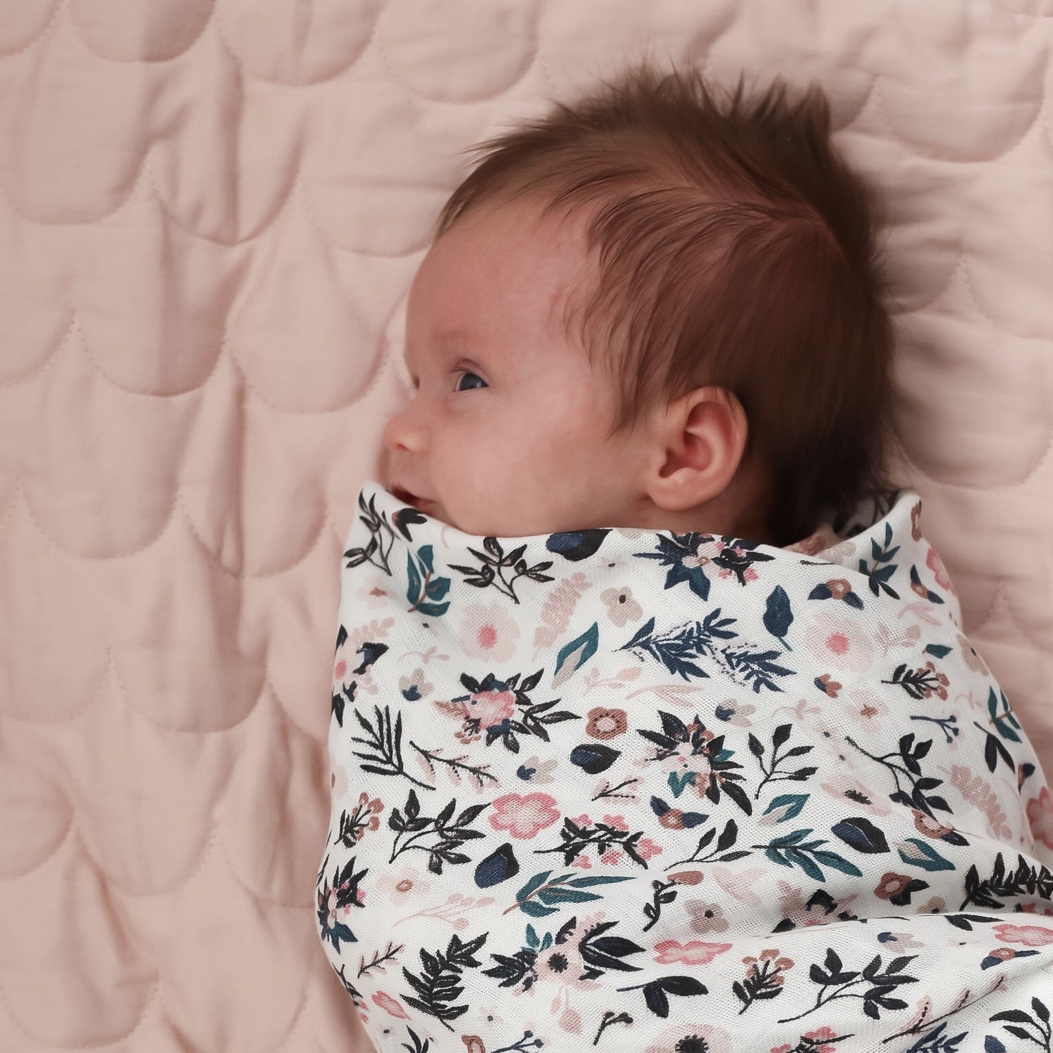 Burrow and Be Petite Clementine muslin wrap