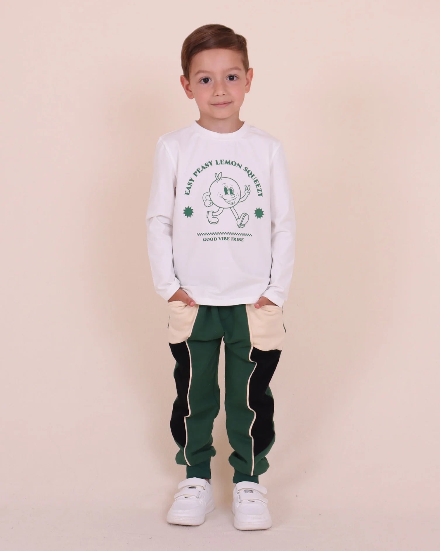 Tiny Tribe Easy Peasy Lemon Tee