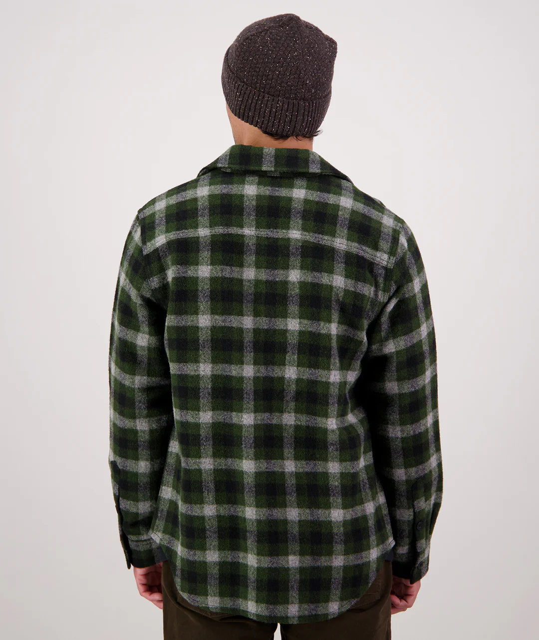 Swanndri Kiaraki V4 Wool Shacket Lincoln Check
