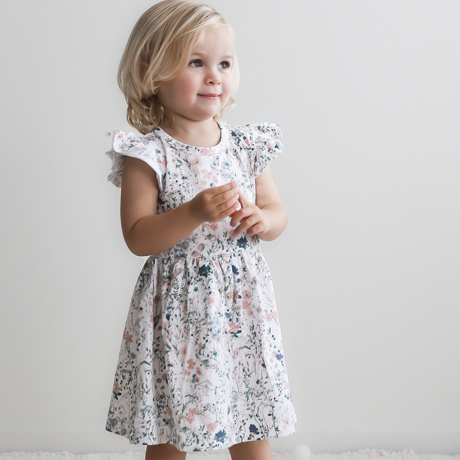 Burrow and Be Wildflower Flutter dress