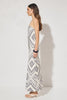 Mon Renn Serafina Dress Cream Navy