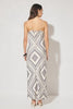 Mon Renn Serafina Dress Cream Navy