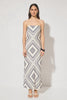 Mon Renn Serafina Dress Cream Navy