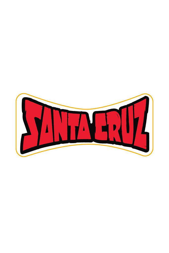Santa Cruz Sc Arch Sticker Red