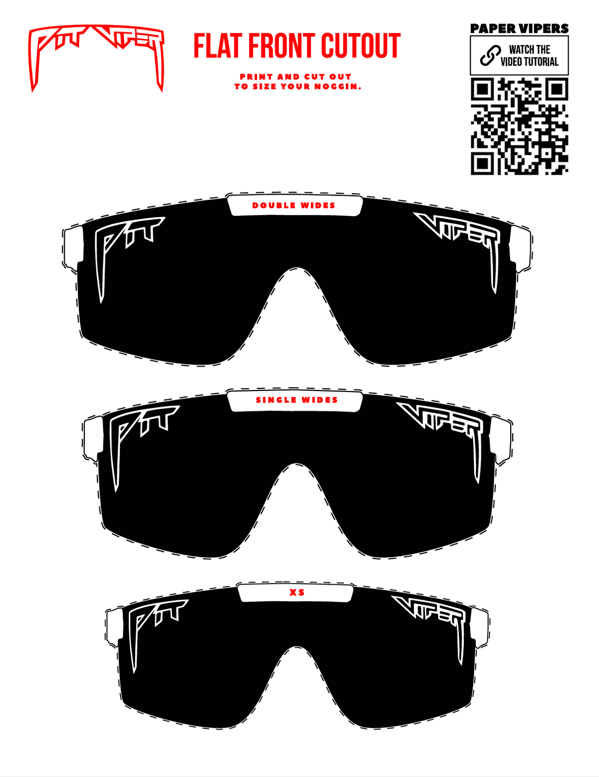 Pit Viper Gobby Polarized Double Wide