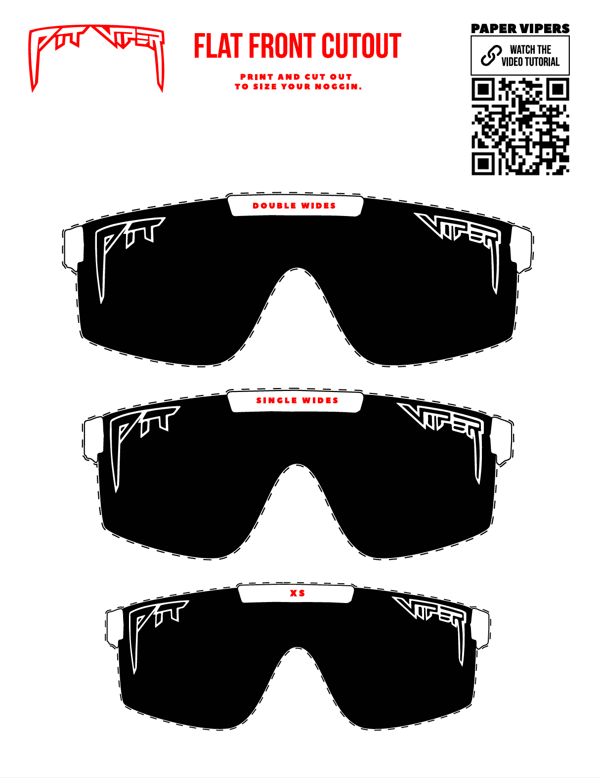 Pit Viper Gobby Polarized Double Wide