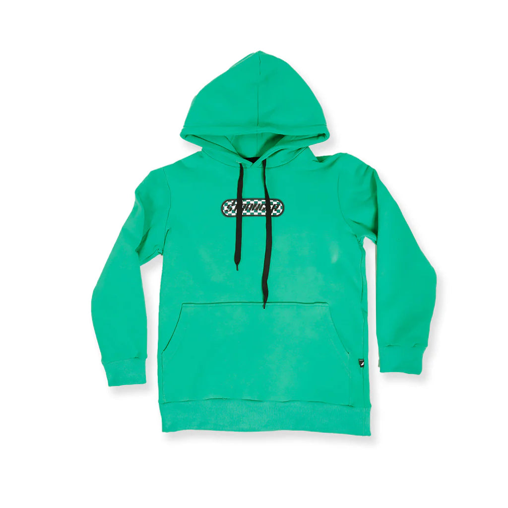 Hello Stranger Boys Skater Pocket Hood Green