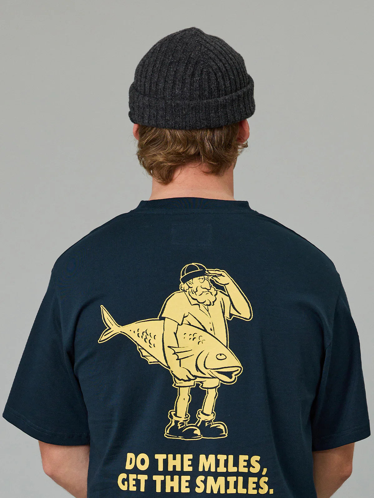 Just Another Fisherman Skipper Merino Beanie Graphite