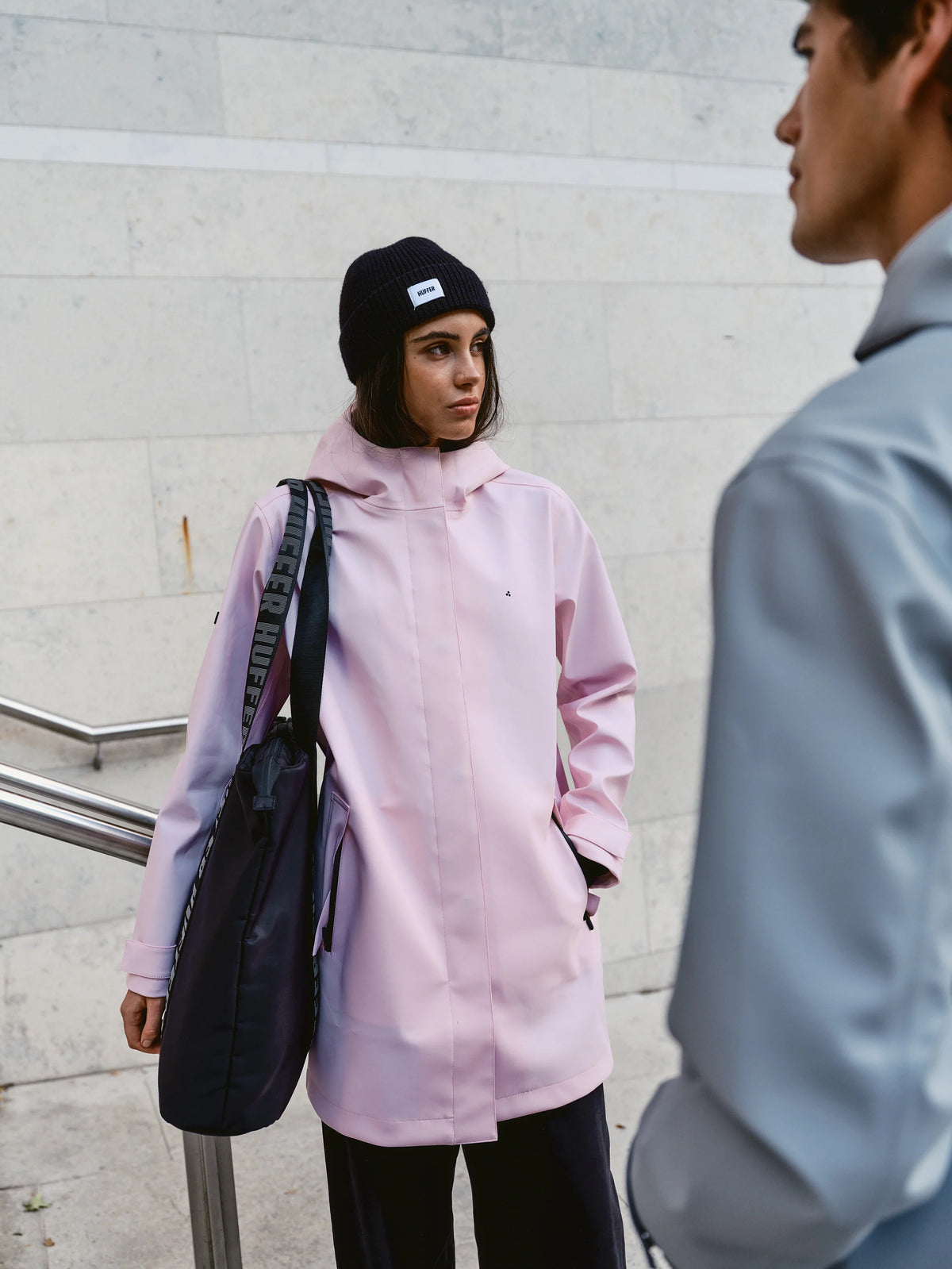 Huffer Wmns 3L Staydry Jacket Petal