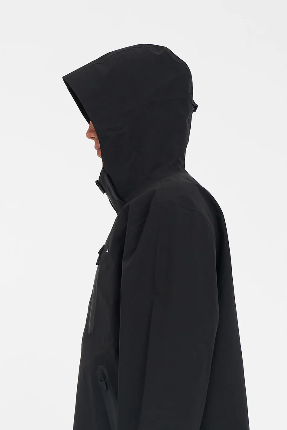 Huffer Mens Stormshell Jacket Black